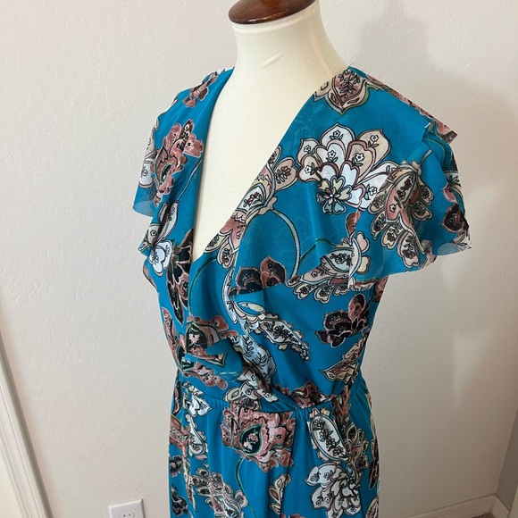 Women's Apt. 9 Ruffle Wrap Maxi Dress - Picture 12 of 15